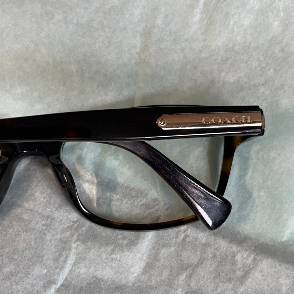 Coach Women's Glasses in Brown Pattern - Picture 5 of 6